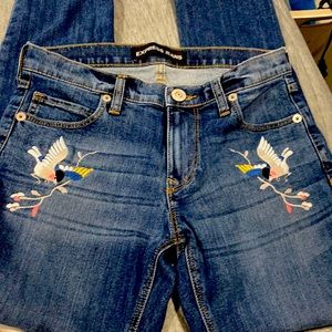 Girlfriend jeans size 2.